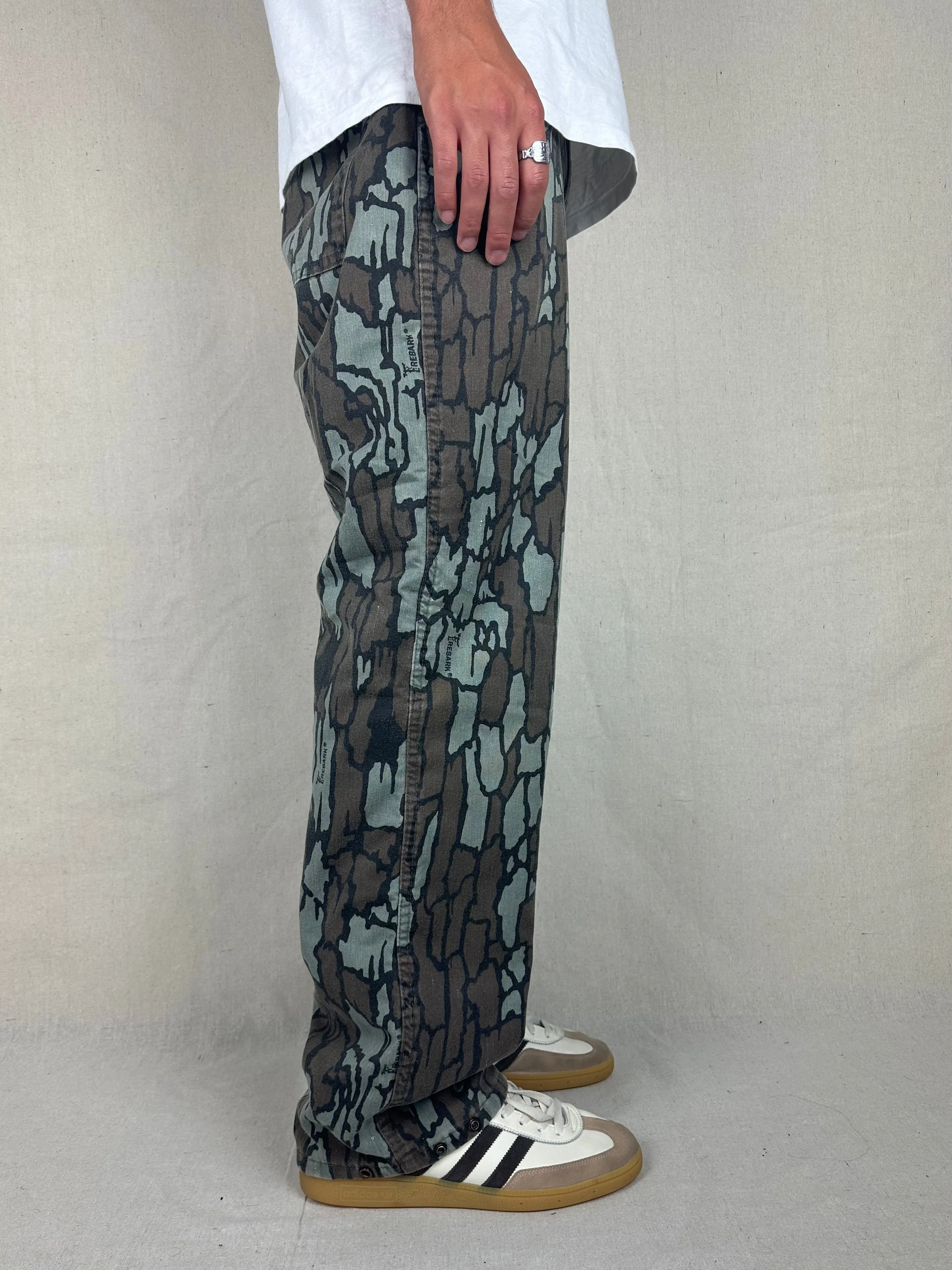 90's Realtree Camo USA Made Vintage Cargo Pants Size 35x32
