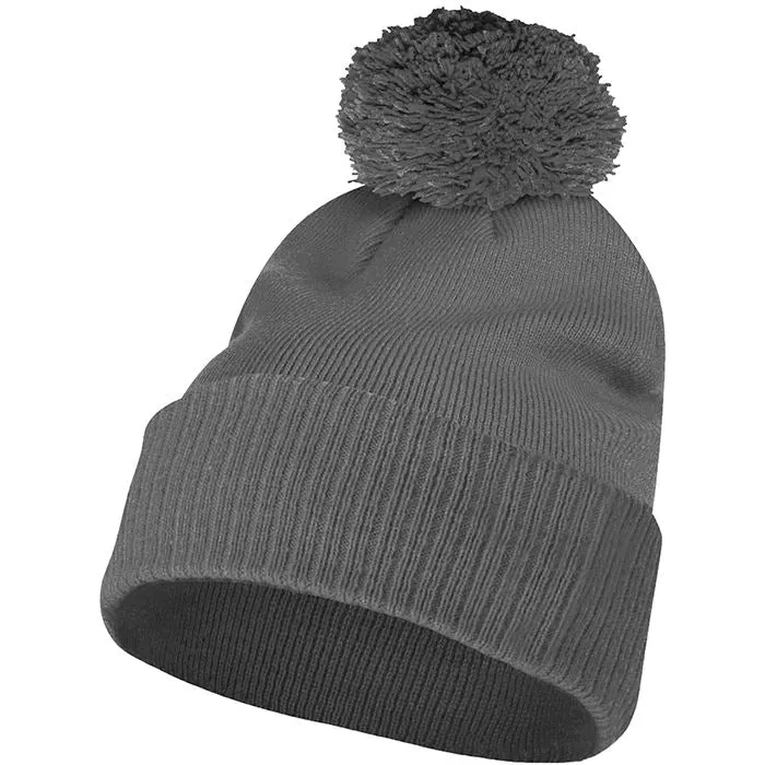 Adidas Unisex Solid Cupped Pom Beanie