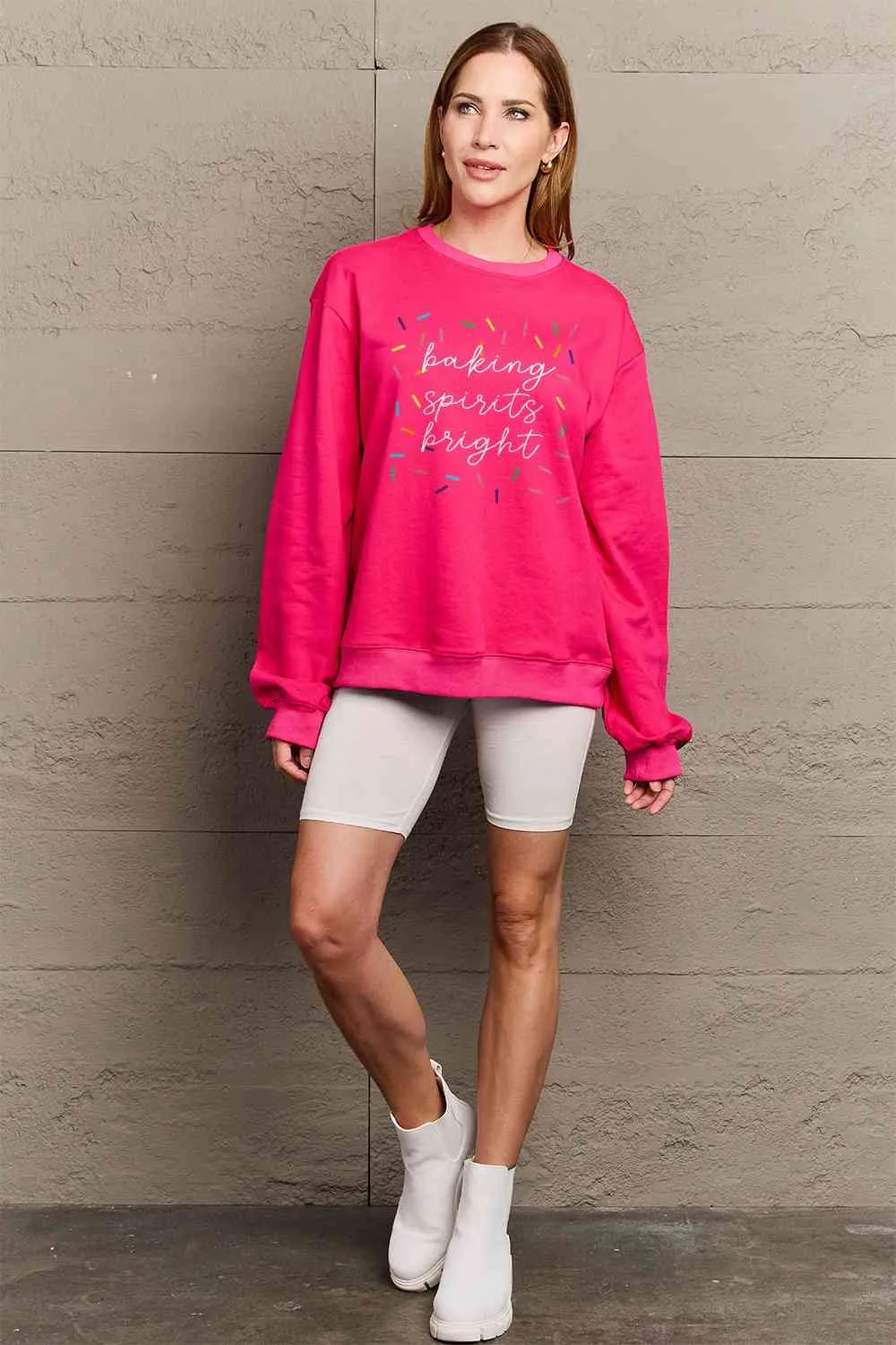 *APP EXCLUSIVE* Baking Spirits Bright Long Sleeve Sweatshirt