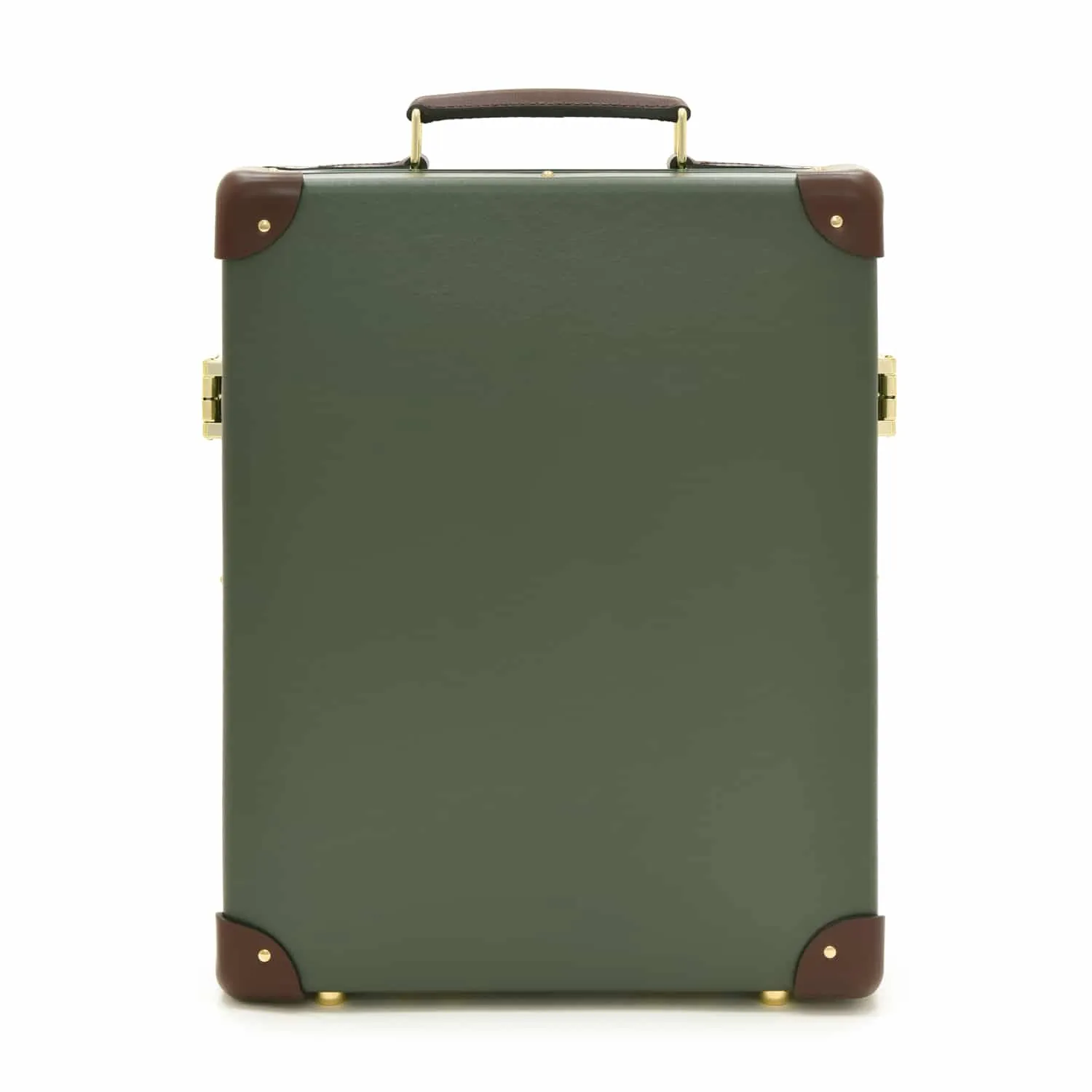 Centenary · 12-Slot Watch Case | Green/Brown