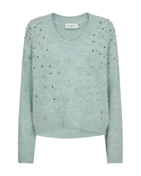 Cmmarni-Pullover - Silt Green Melange