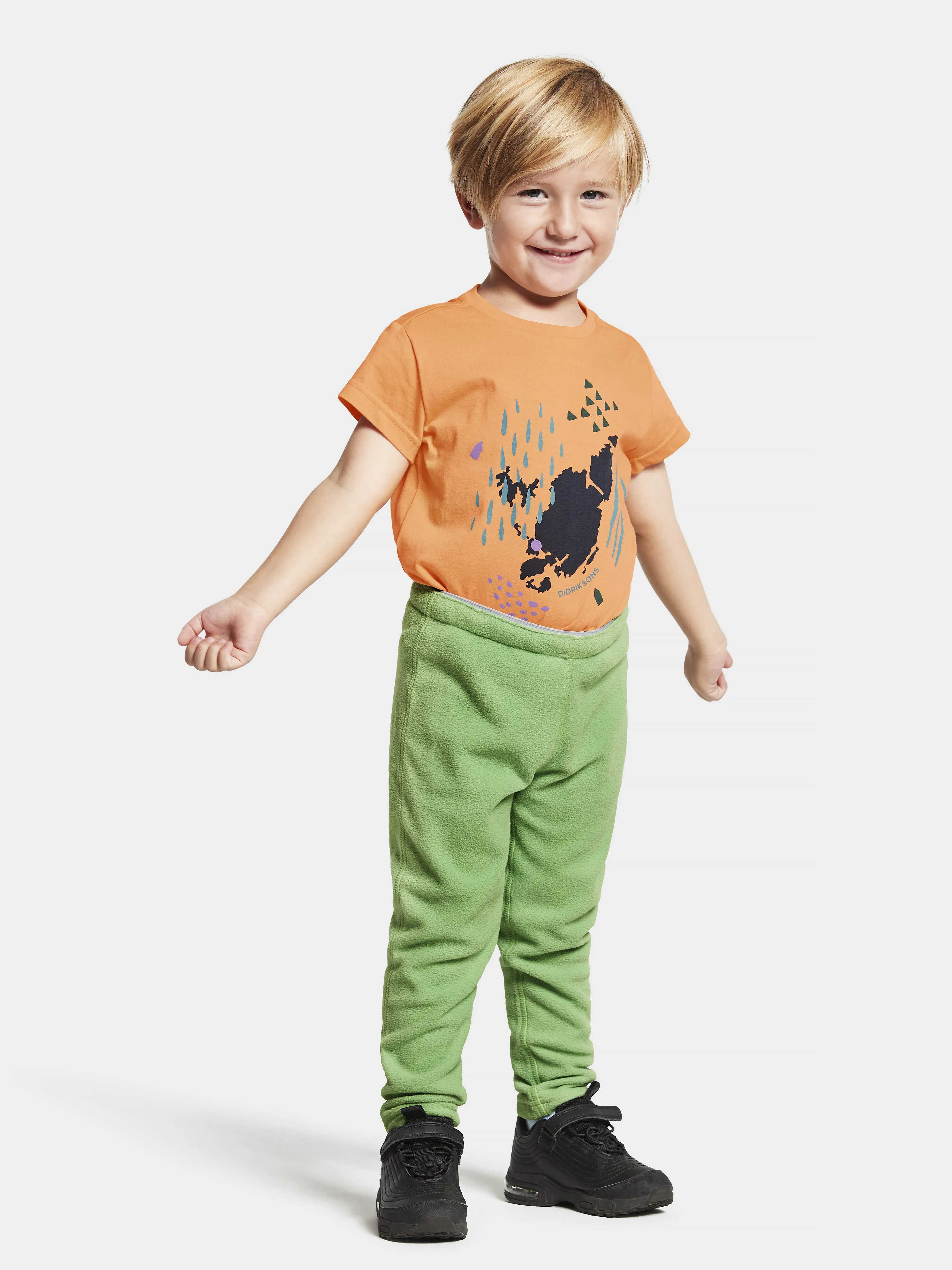 Didriksons Kids&#x27; Monte Pants 8 Green Pod | Buy Didriksons Kids&#x27; Monte Pants 8 Green Pod here | Outnorth