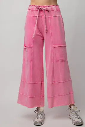 Feeling Good Palazzo Pants in Pink
