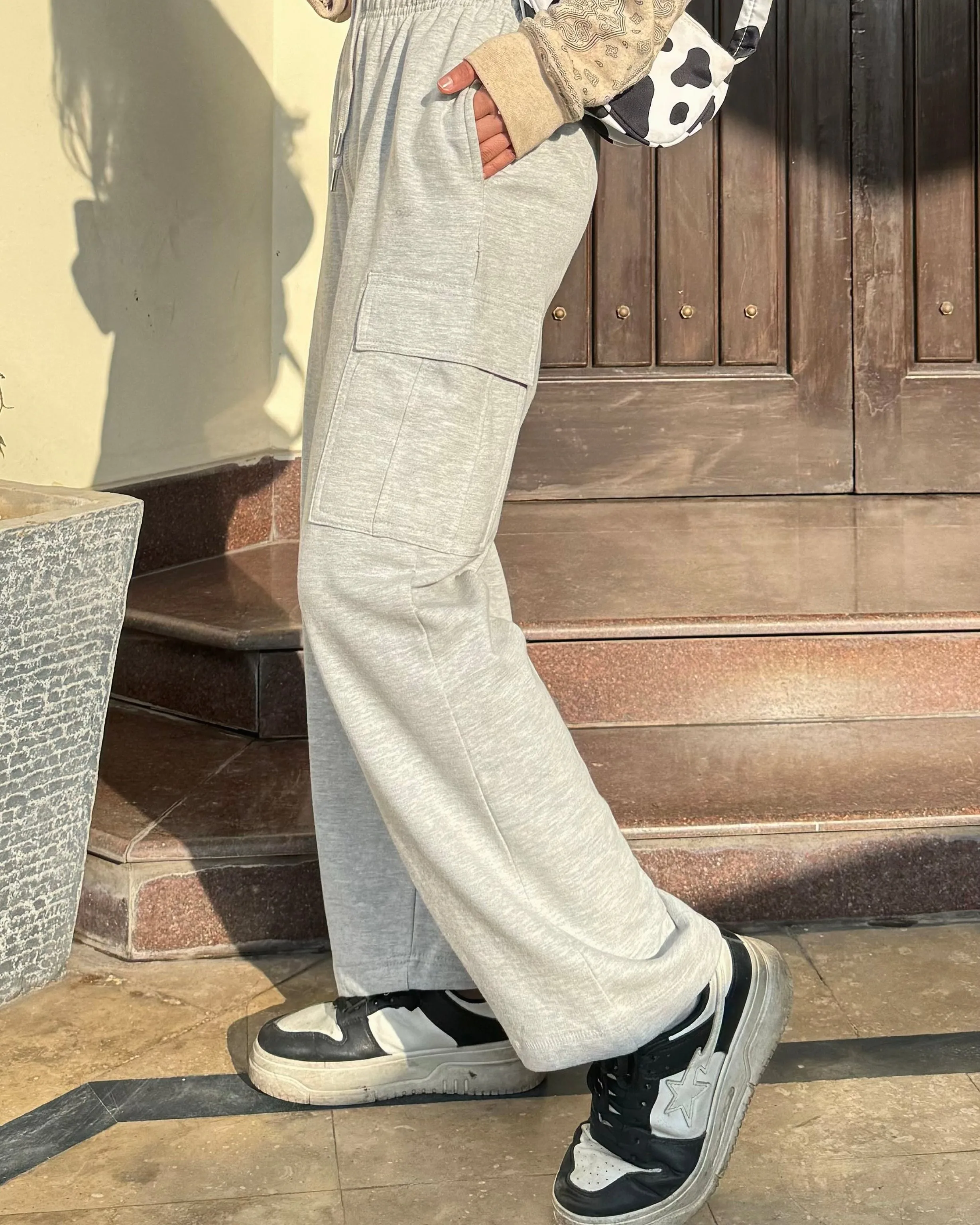 Flap Pocket Cargo SweatPants