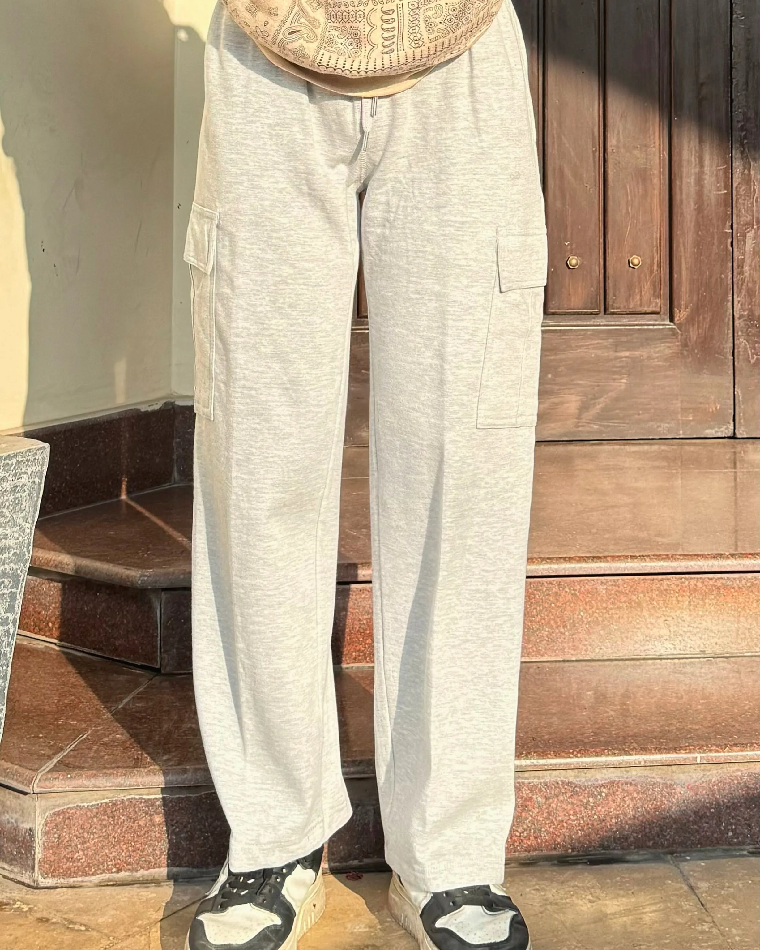 Flap Pocket Cargo SweatPants