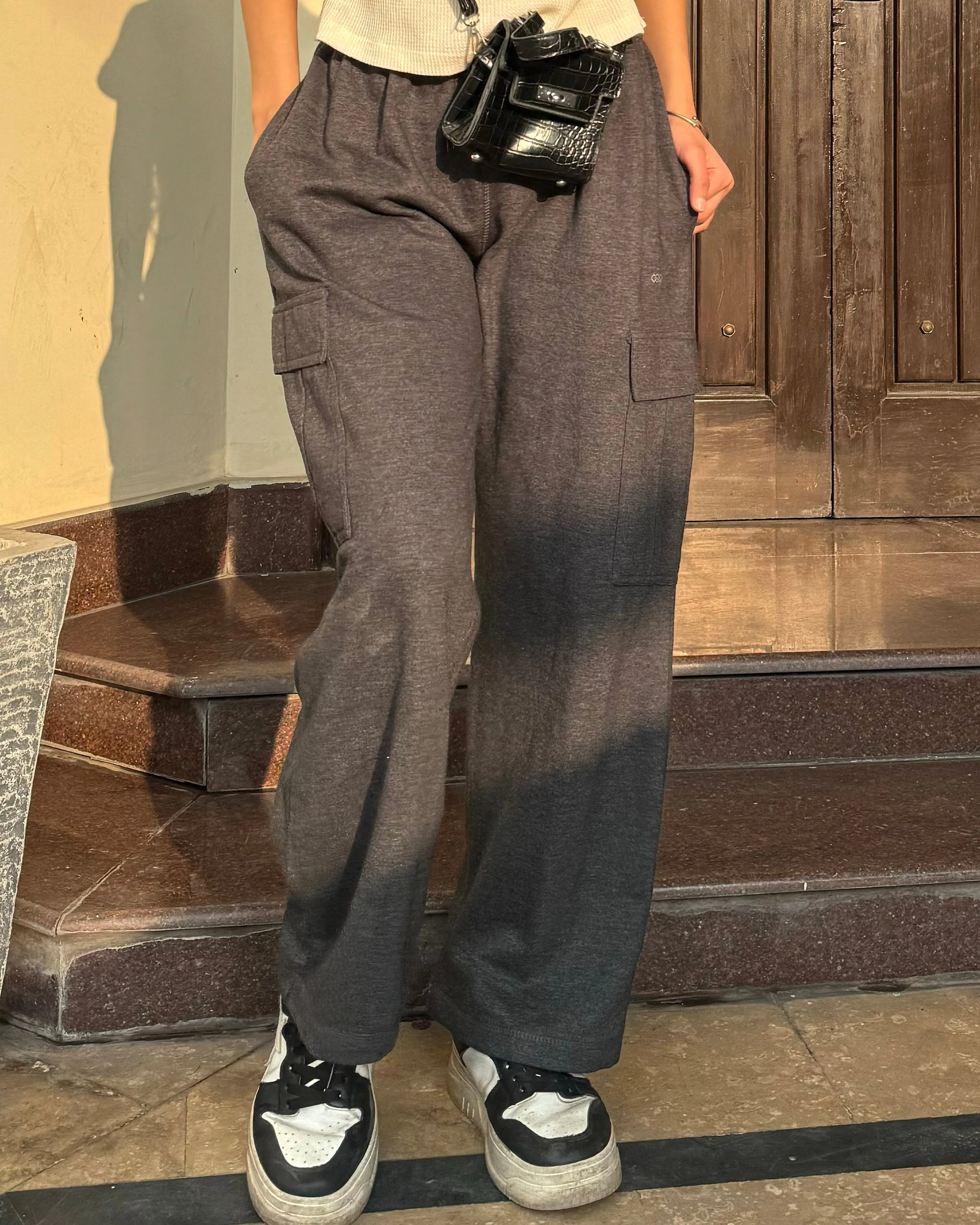 Flap Pocket Cargo SweatPants