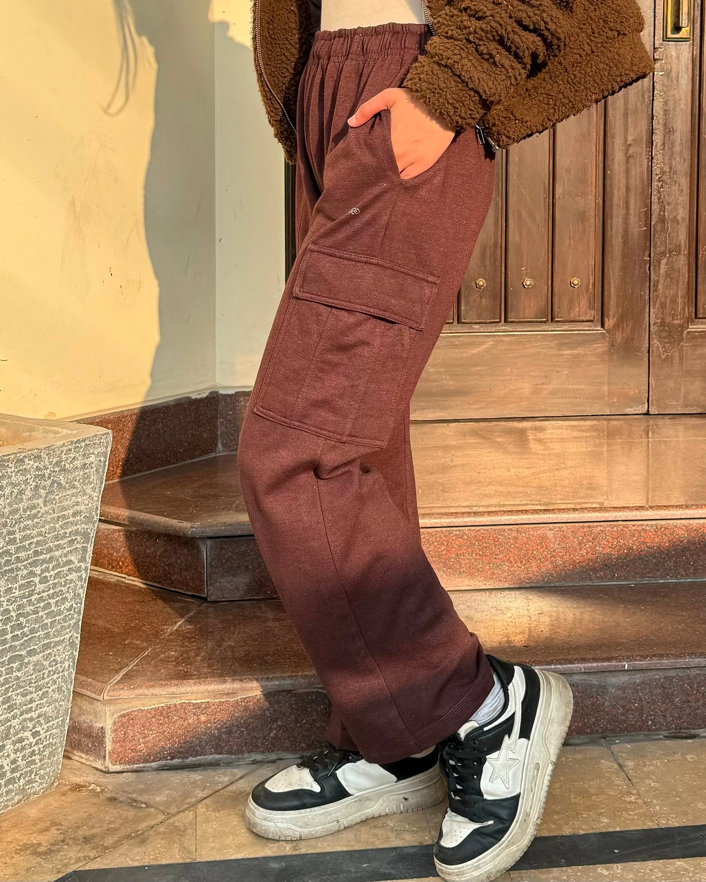 Flap Pocket Cargo SweatPants