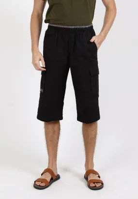 Forest 100% Cotton Twill 27"/28" Cargo Pants Men Shorts Casual 3 Quarter Short Pants Men | Seluar Pendek Lelaki - 65849
