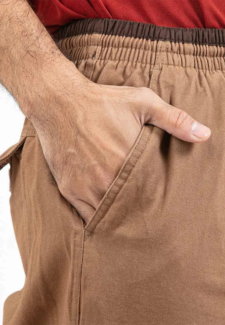 Forest 100% Cotton Twill Cargo Pants Men Long Pants Trousers | Seluar Lelaki Panjang Cargo - 10756
