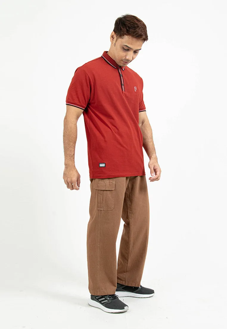 Forest 100% Cotton Twill Cargo Pants Men Long Pants Trousers | Seluar Lelaki Panjang Cargo - 10756