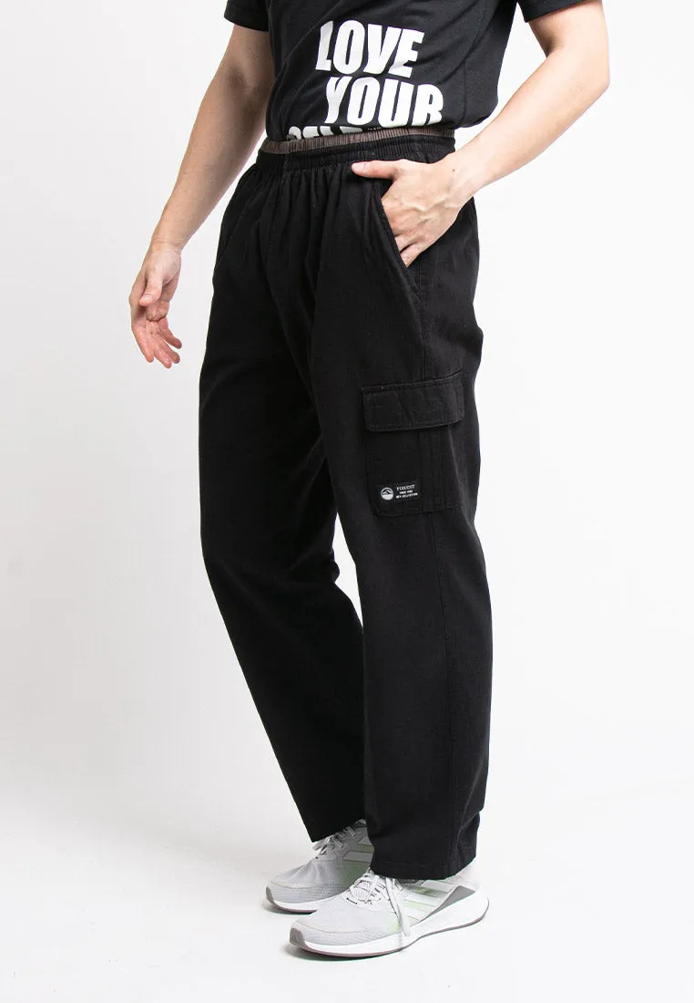 Forest 100% Cotton Twill Cargo Pants Men Long Pants Trousers | Seluar Lelaki Panjang Cargo - 10756