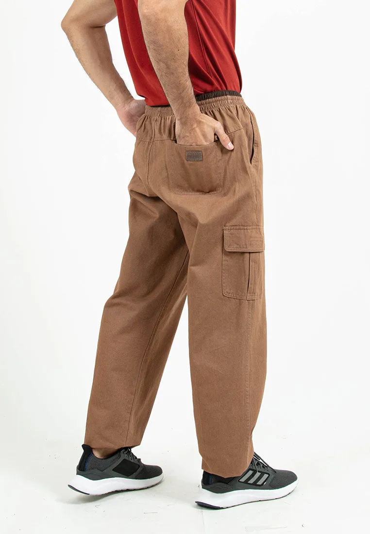 Forest 100% Cotton Twill Cargo Pants Men Long Pants Trousers | Seluar Lelaki Panjang Cargo - 10756
