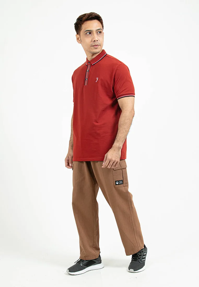 Forest 100% Cotton Twill Cargo Pants Men Long Pants Trousers | Seluar Lelaki Panjang Cargo - 10756