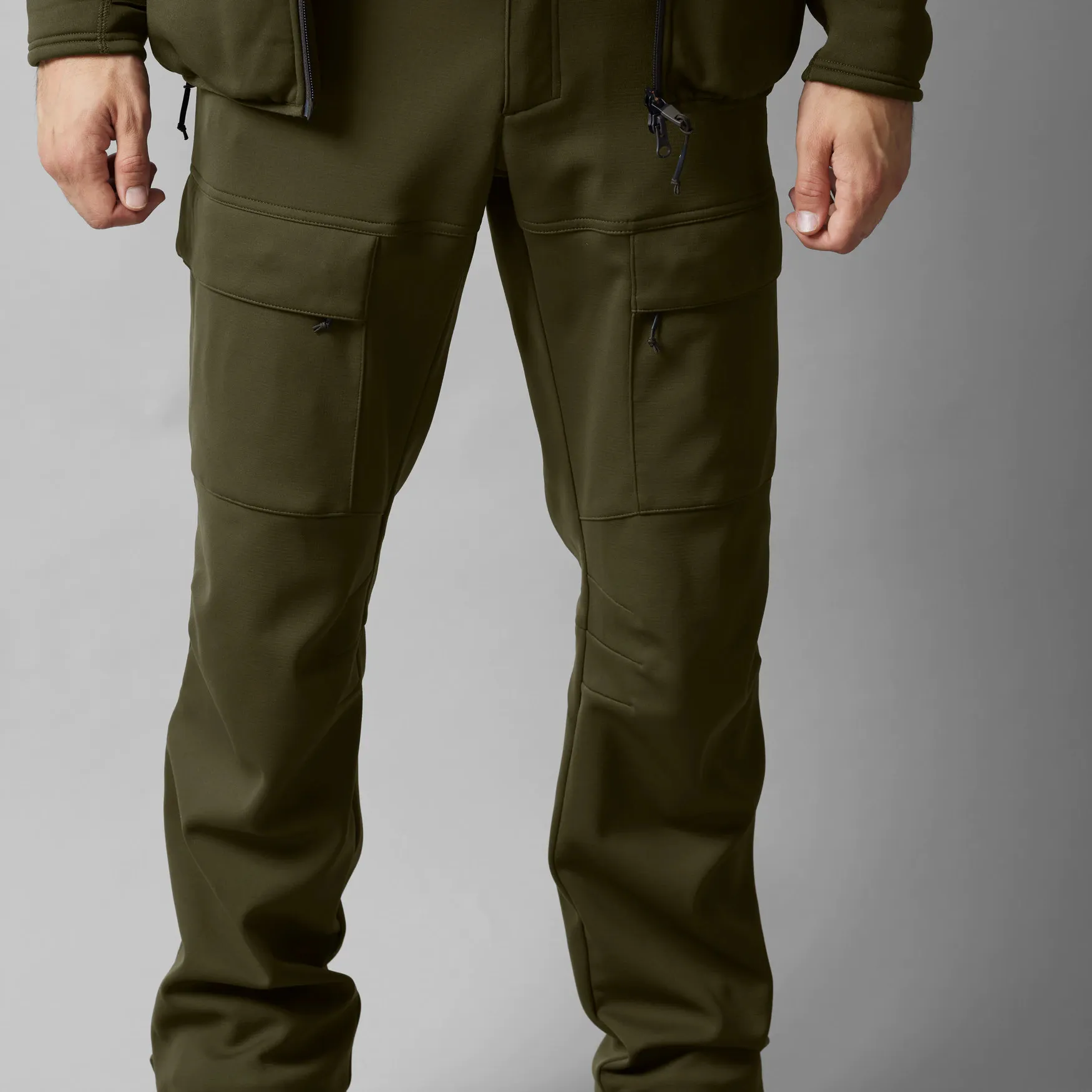 Härkila Men&#x27;s Deer Stalker Light Pants Willow Green/Shadow Brown | Buy Härkila Men&#x27;s Deer Stalker Light Pants Willow Green/Shadow Brown here | Outnorth
