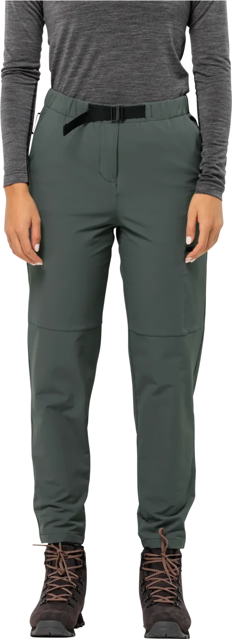 Jack Wolfskin Women&#x27;s Wandermood Pants Slate Green | Buy Jack Wolfskin Women&#x27;s Wandermood Pants Slate Green here | Outnorth