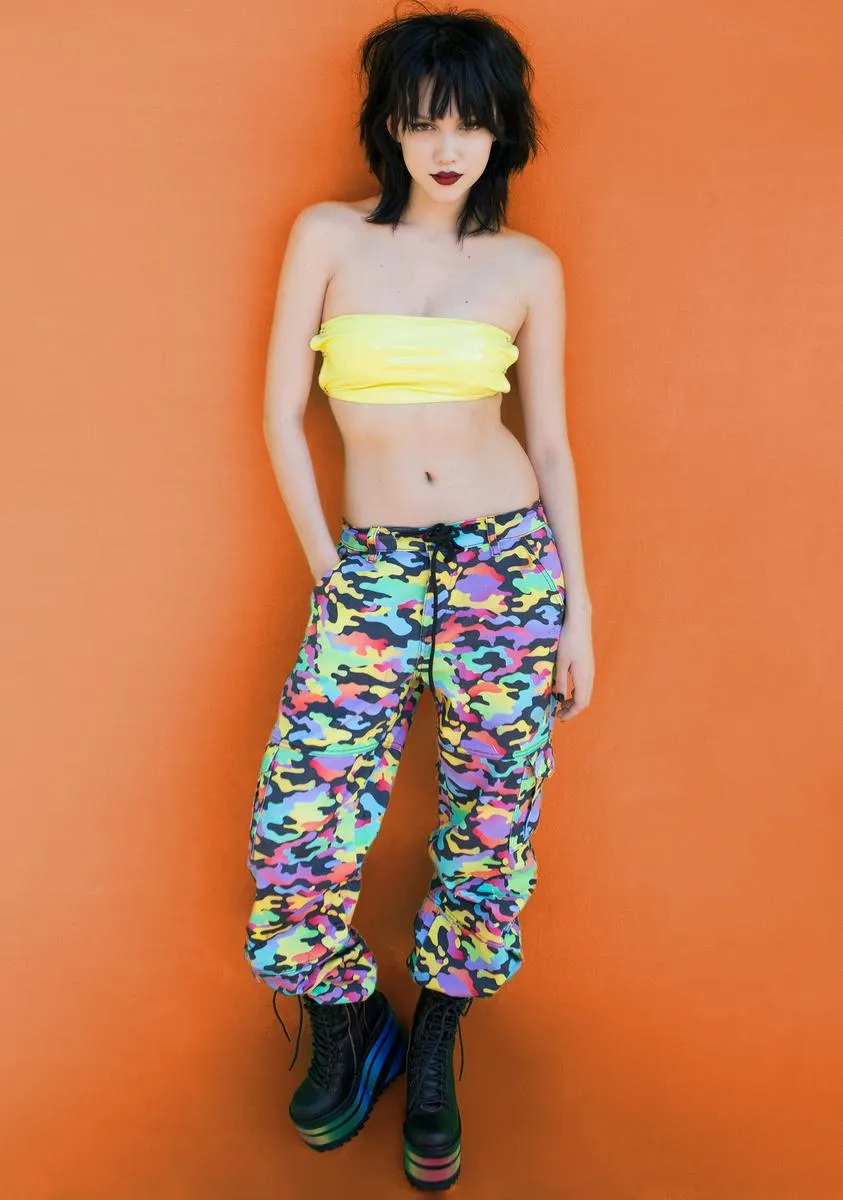 Love Is A Battlefield Cargo Pants
