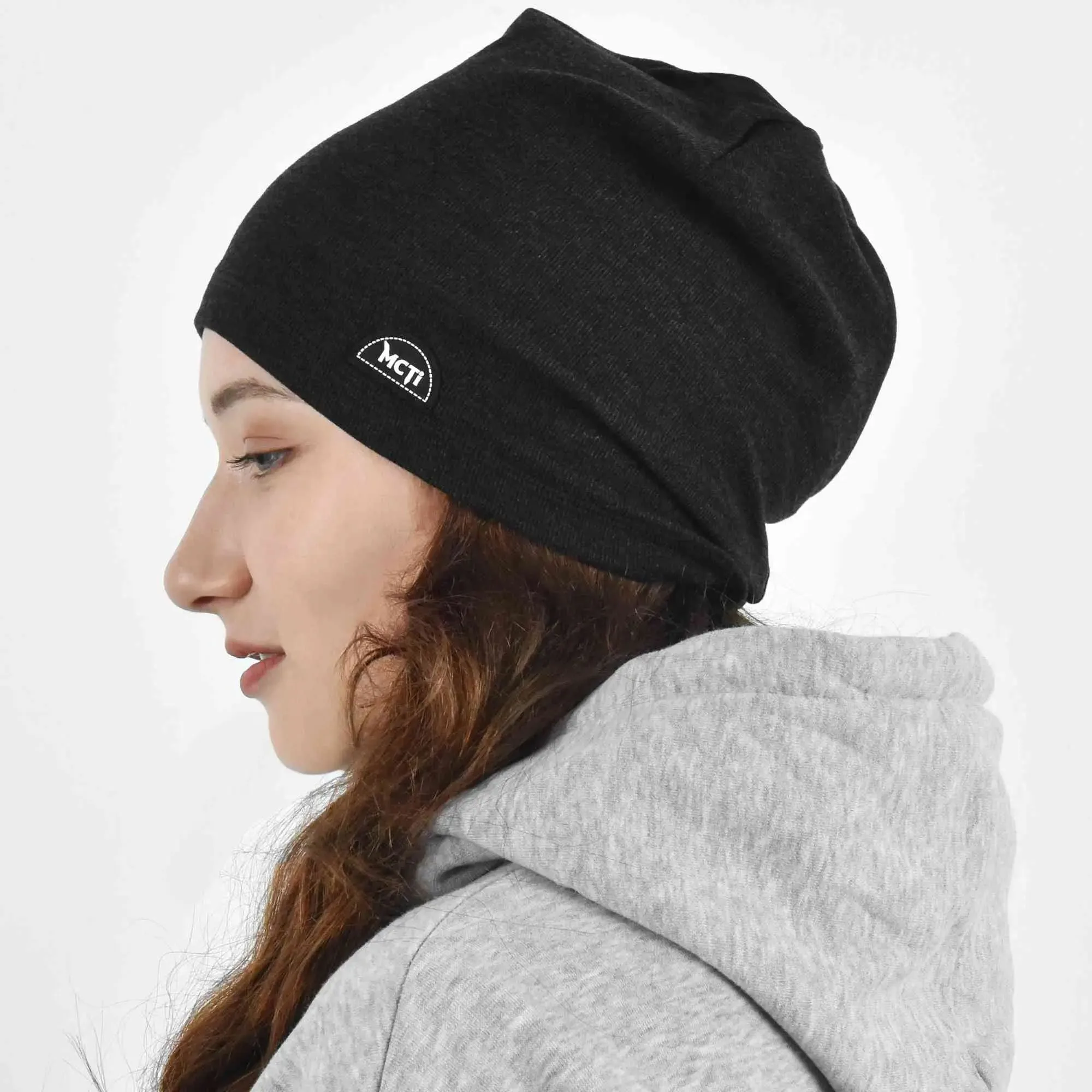 MCTi Slouchy Lightweight Beanie for Men Women