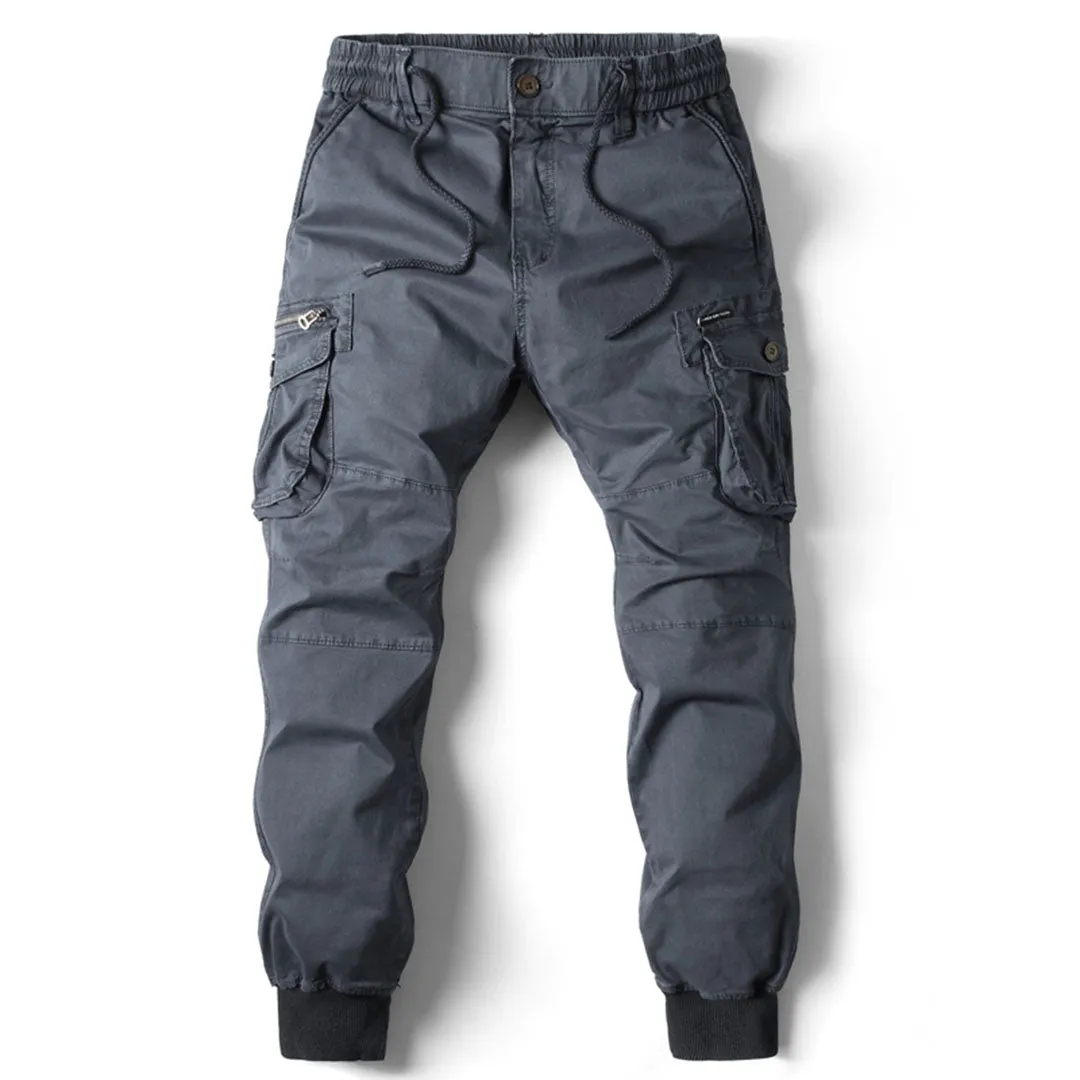 Men's Tactical Elastic Waist Cargo Pants | Perfect for All Seasons