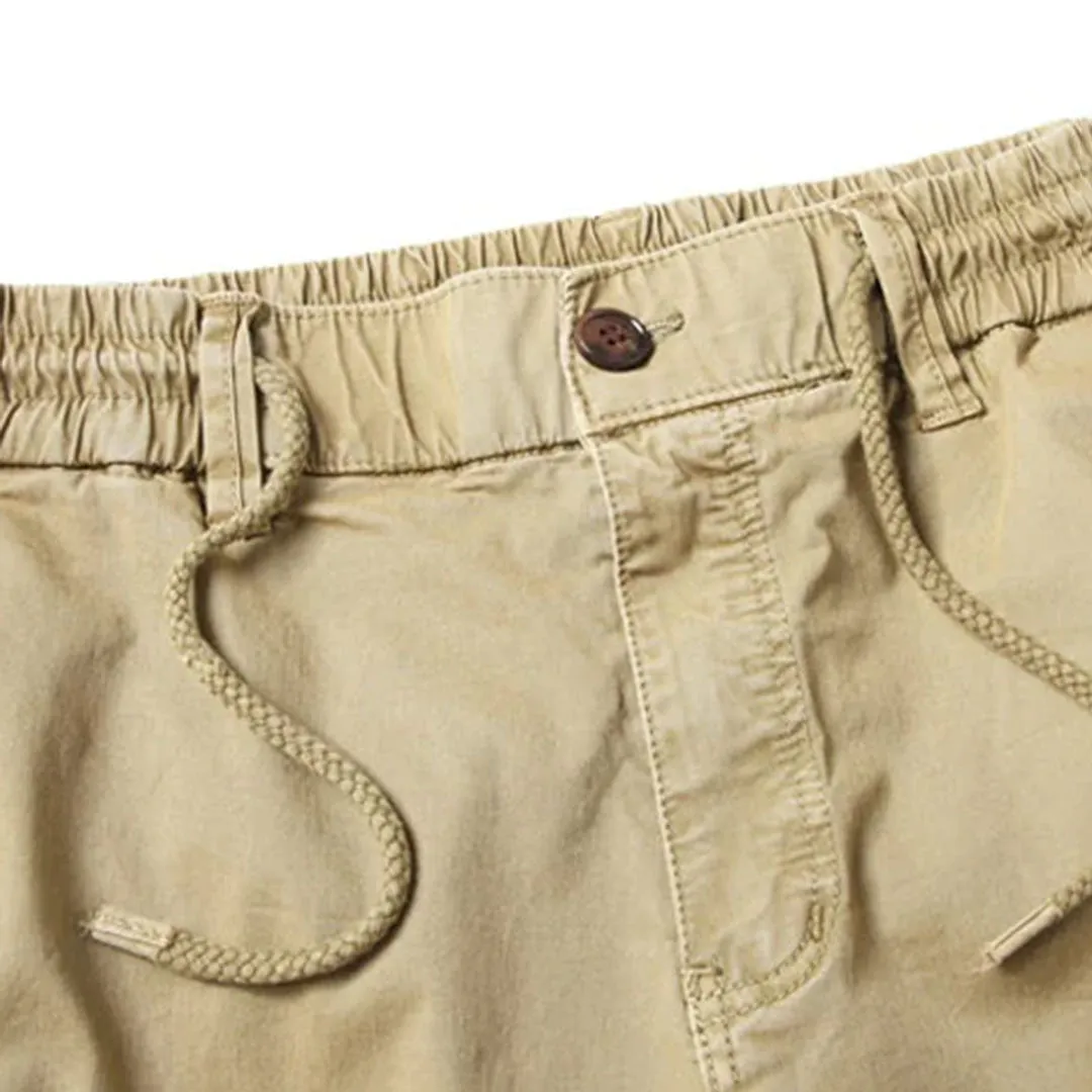 Men's Tactical Elastic Waist Cargo Pants | Perfect for All Seasons