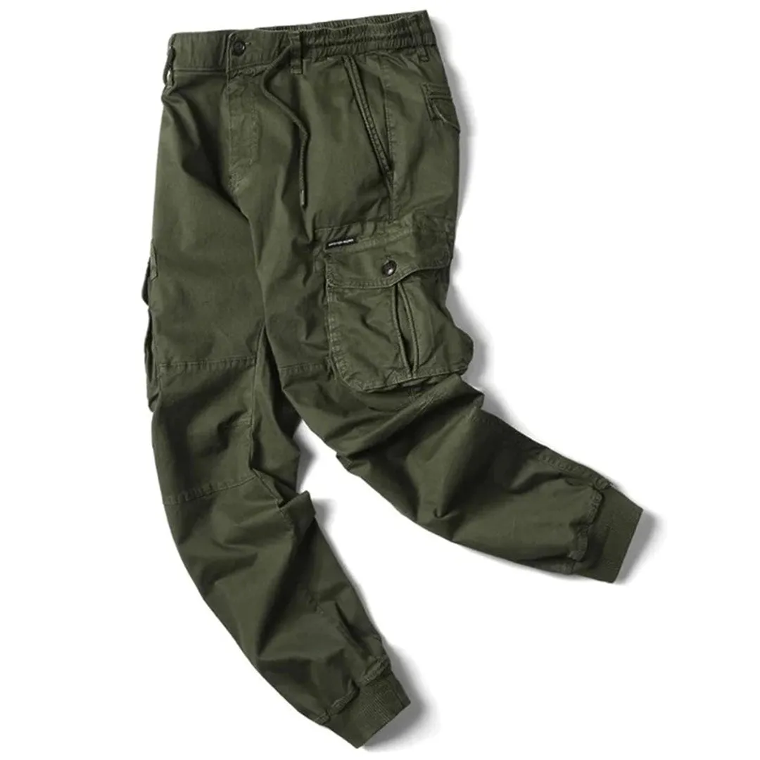Men's Tactical Elastic Waist Cargo Pants | Perfect for All Seasons