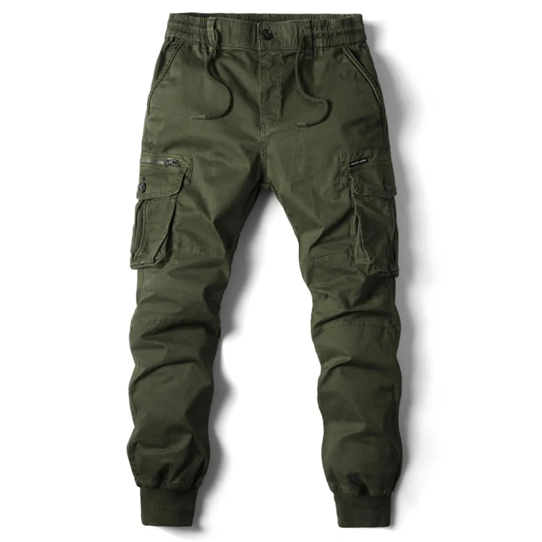 Men's Tactical Elastic Waist Cargo Pants | Perfect for All Seasons