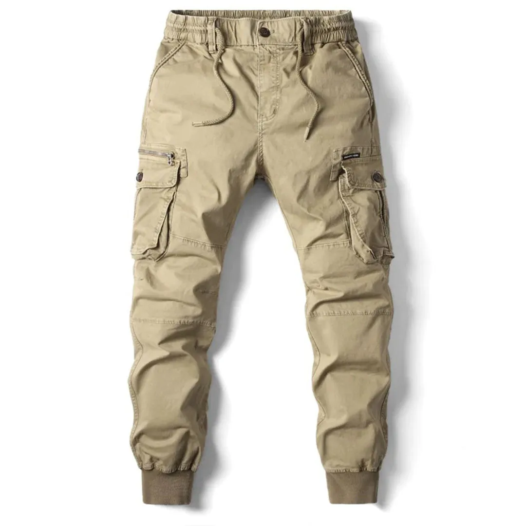 Men's Tactical Elastic Waist Cargo Pants | Perfect for All Seasons
