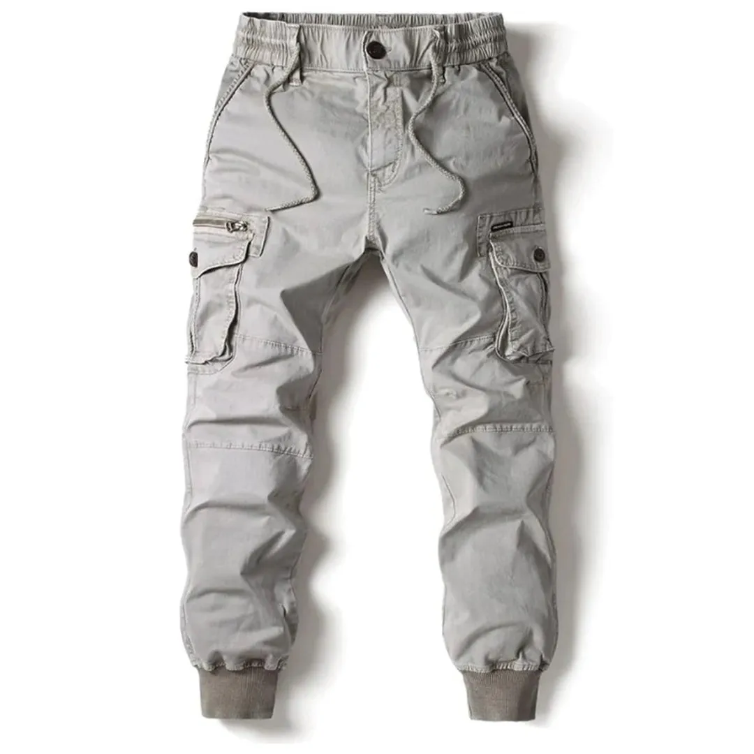 Men's Tactical Elastic Waist Cargo Pants | Perfect for All Seasons