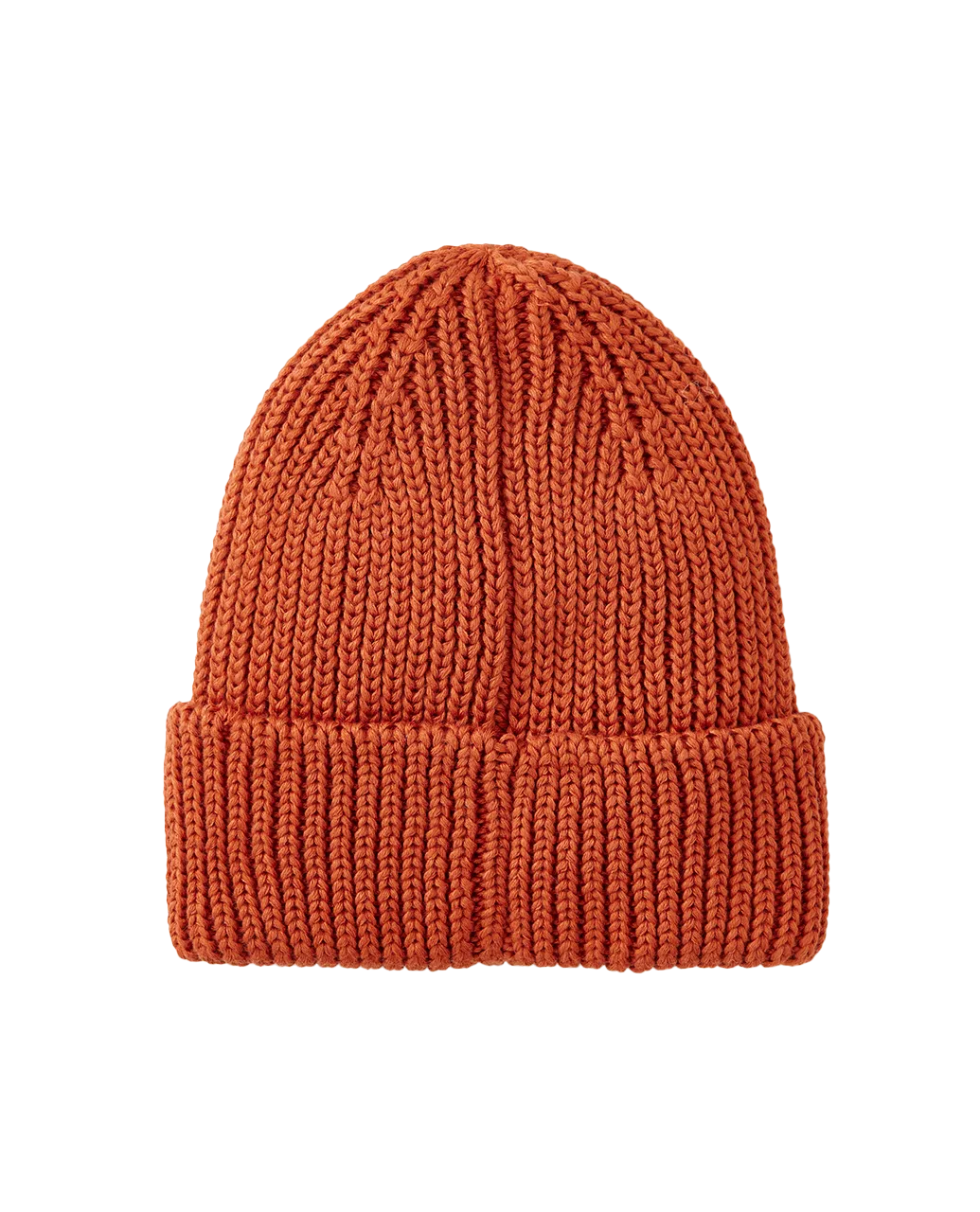 Premium Surf Shallow Beanie in Burnt Red