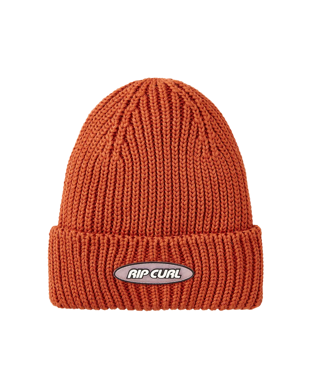 Premium Surf Shallow Beanie in Burnt Red