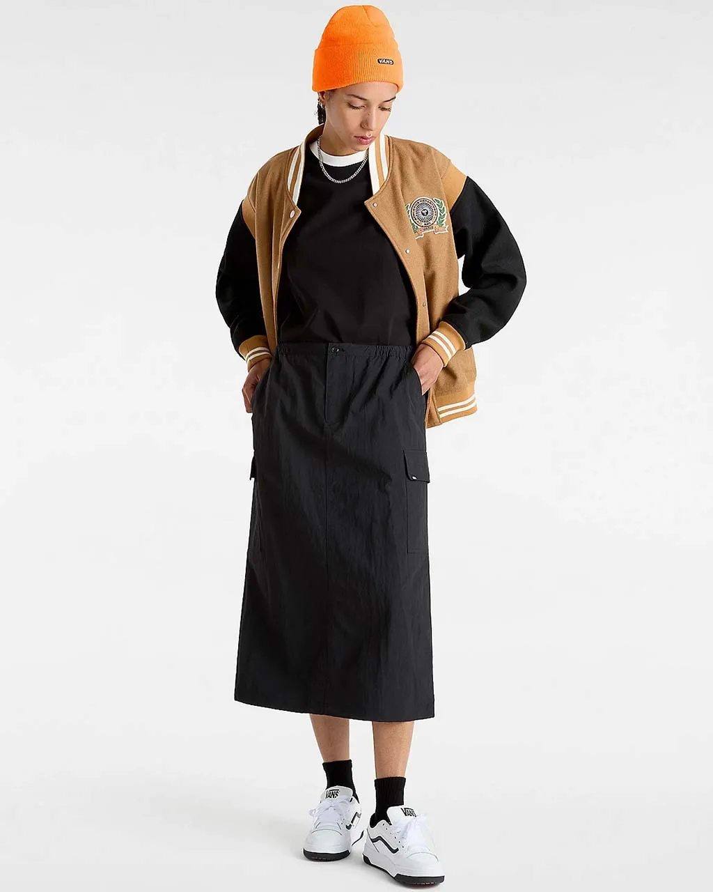 Riley Cargo Skirt - Black