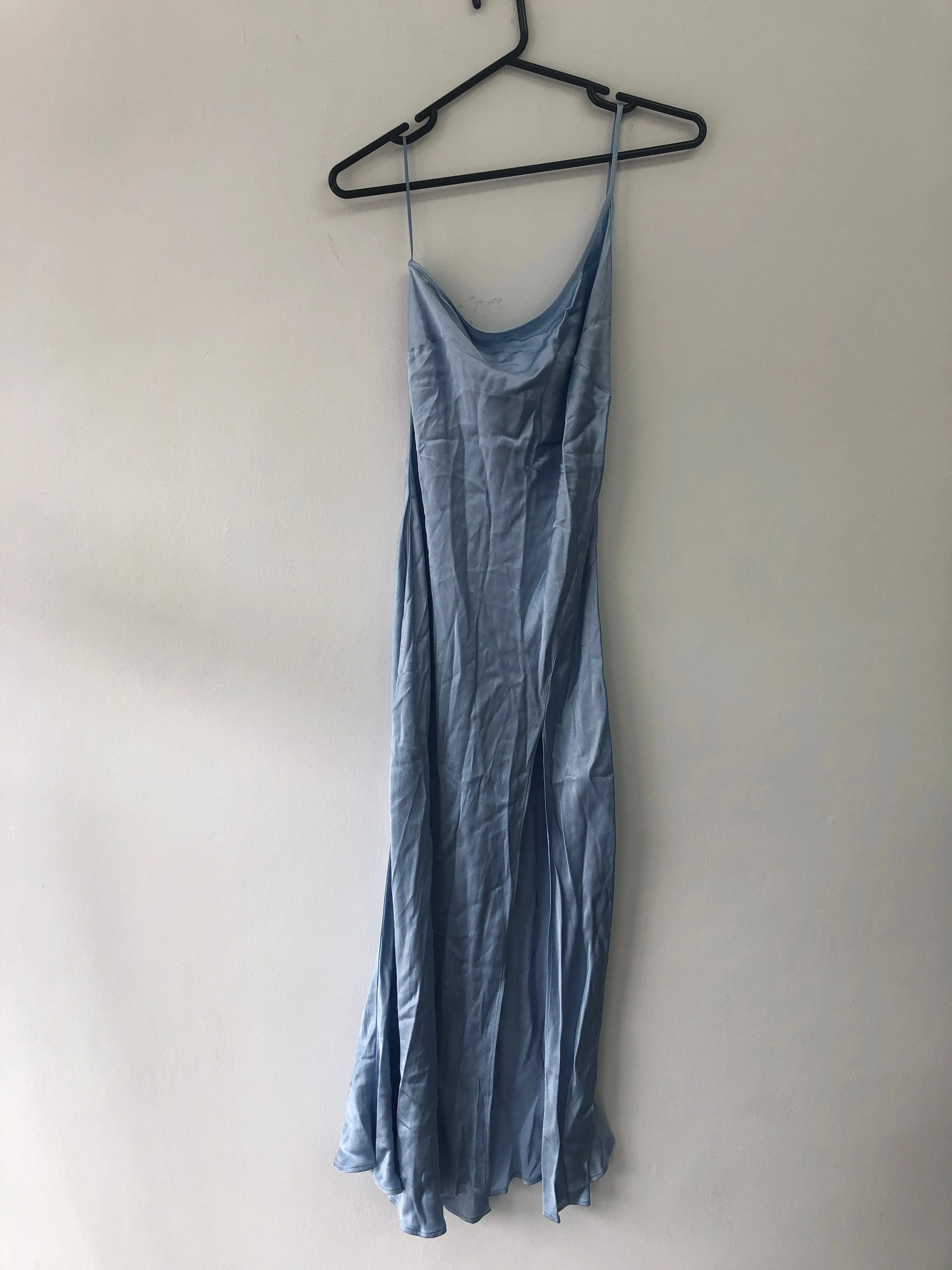 Salton Slip Midi Dress Sky Blue