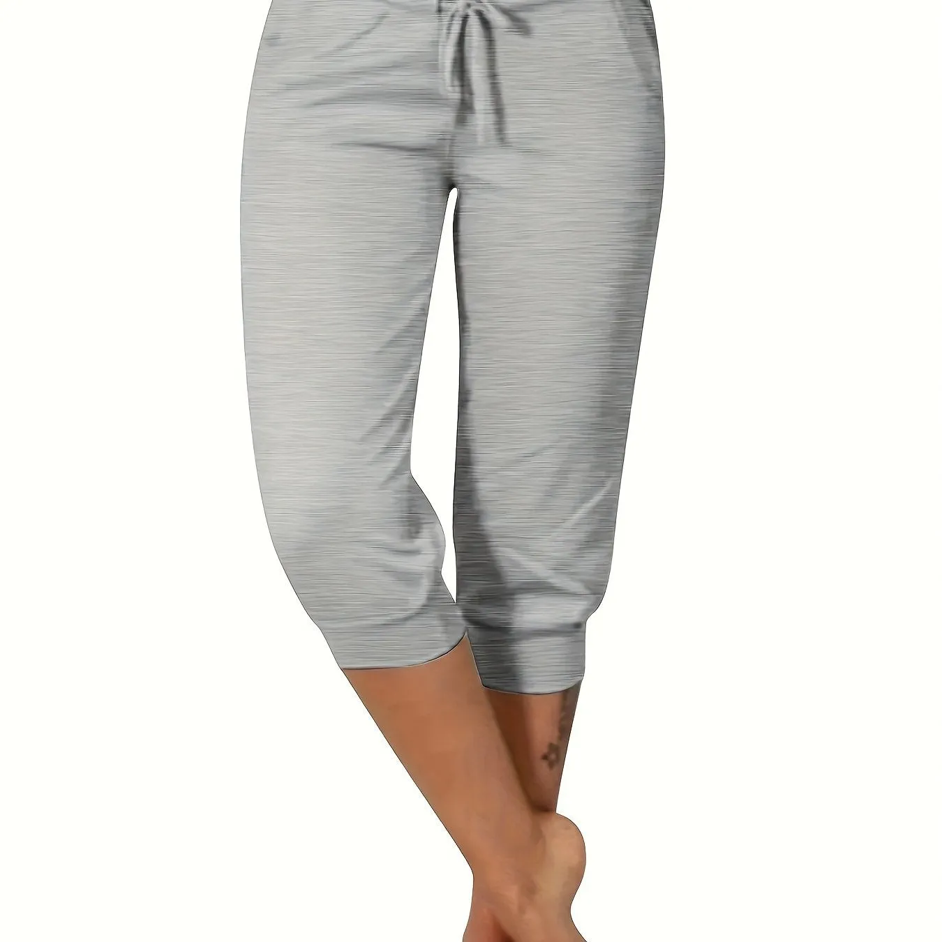 Stylish Drawstring Capris Perfect for Spring  Summer Fashion