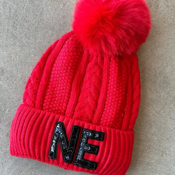 University of Nebraska Bling Beanie