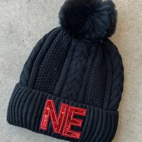 University of Nebraska Bling Beanie