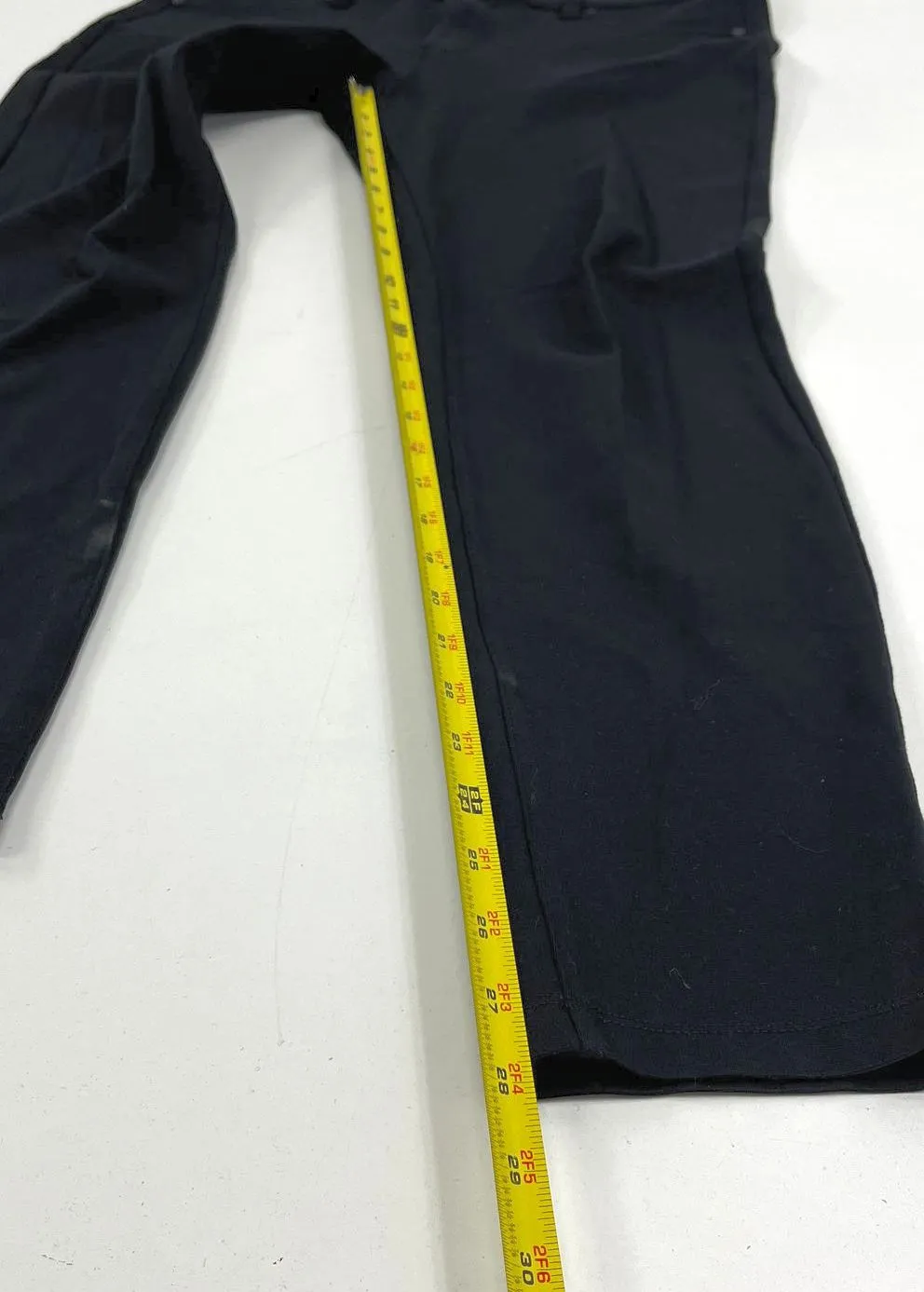 Women's Liverpool London Black Jegging Style Slacks Dress Pants - Size 12/31