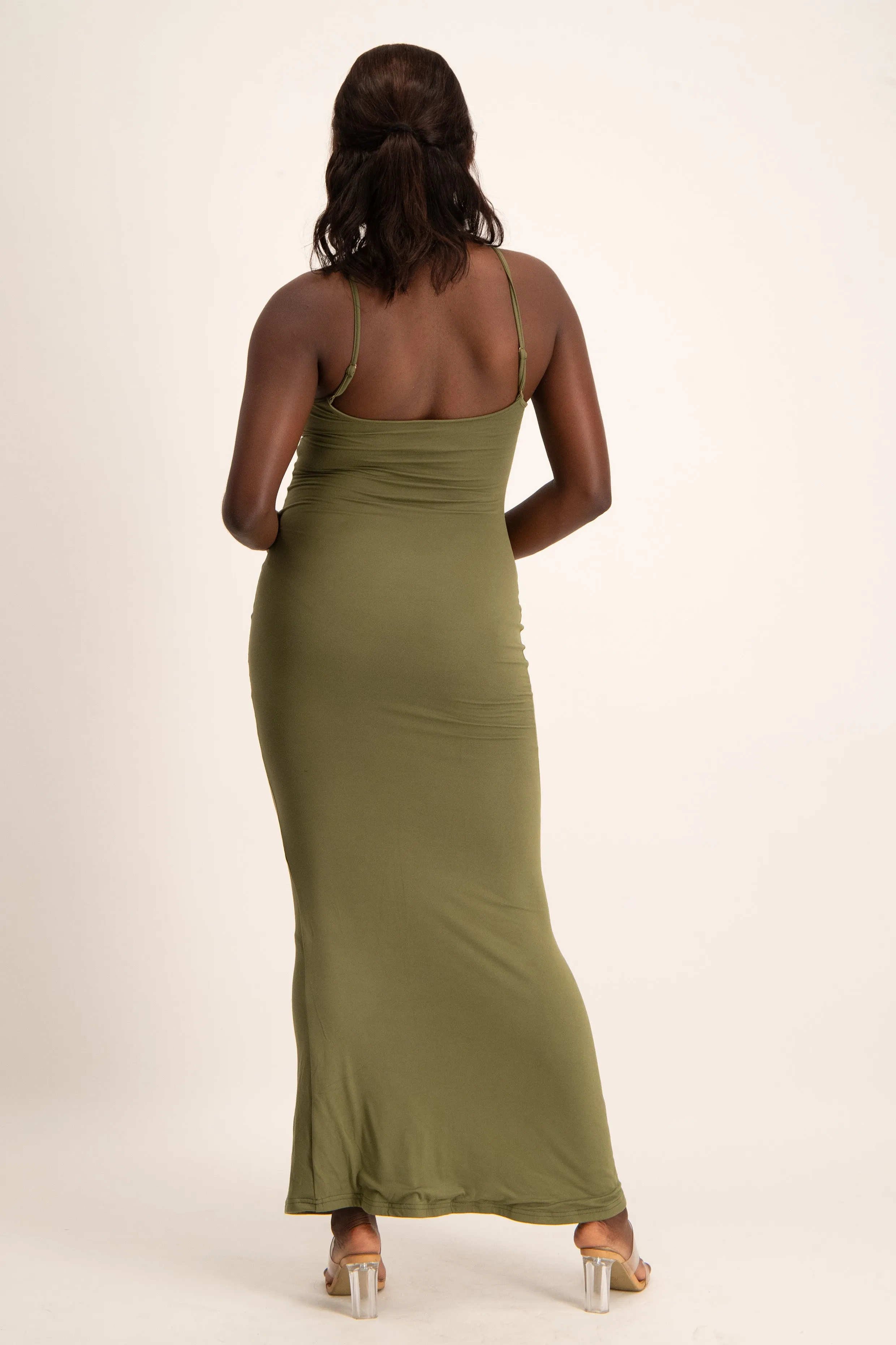 XTRA LENGTH Lounge Maxi Slip Dress