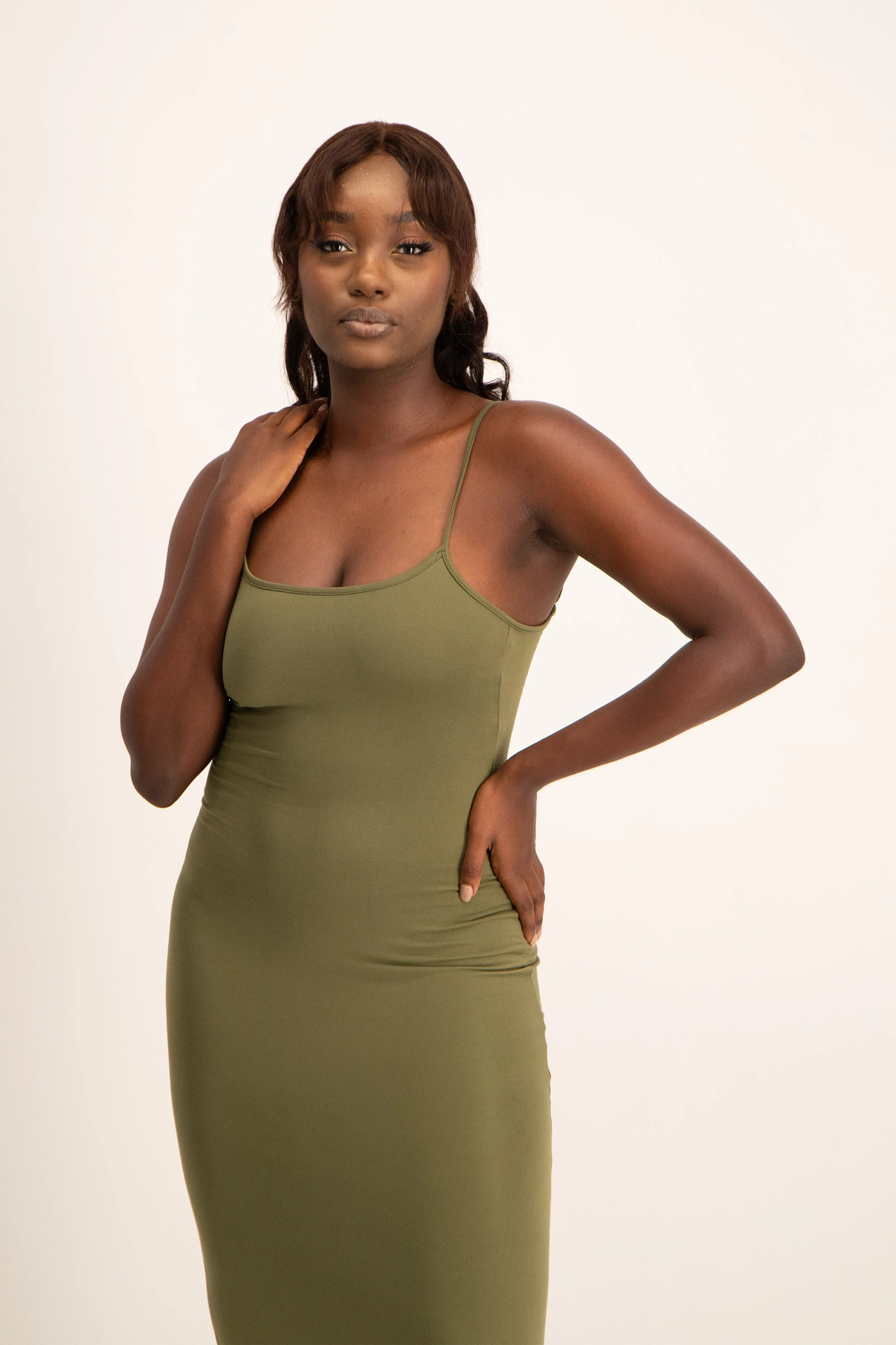 XTRA LENGTH Lounge Maxi Slip Dress