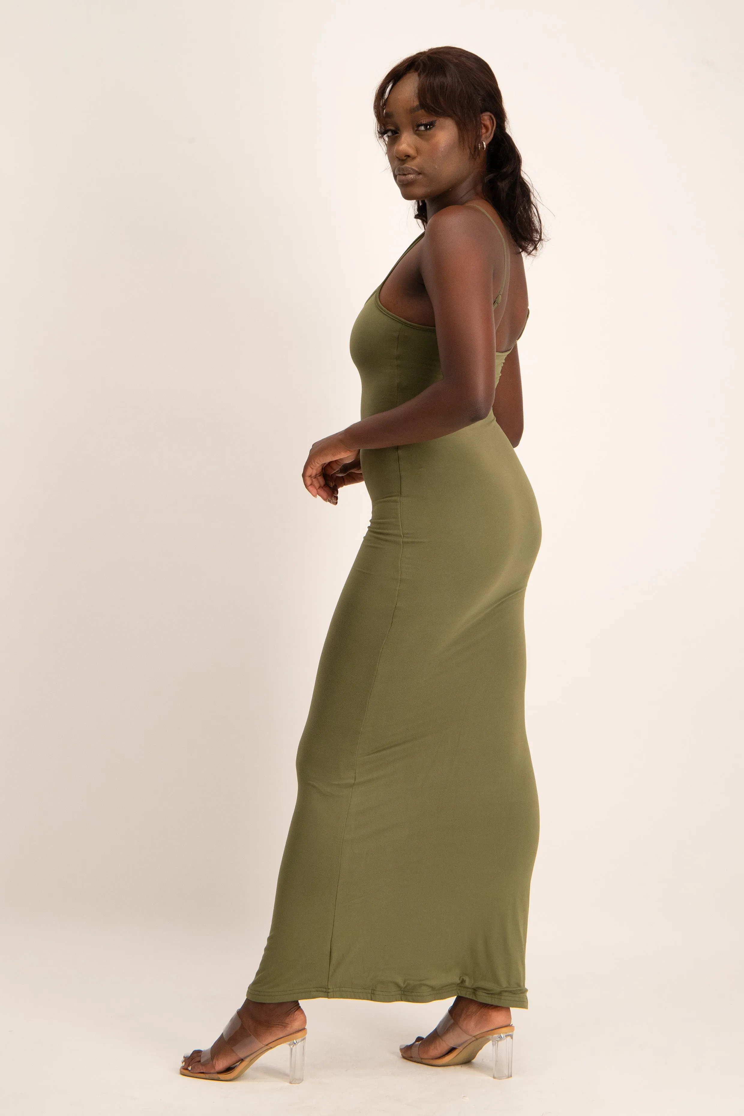 XTRA LENGTH Lounge Maxi Slip Dress